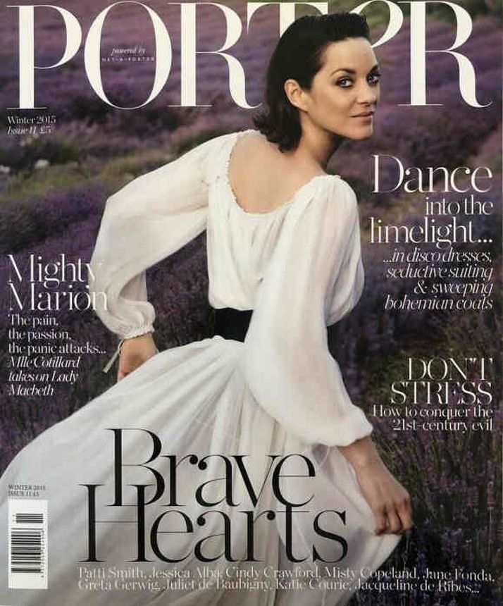 PORTER magazine side cover Issue 11 Winter 2015