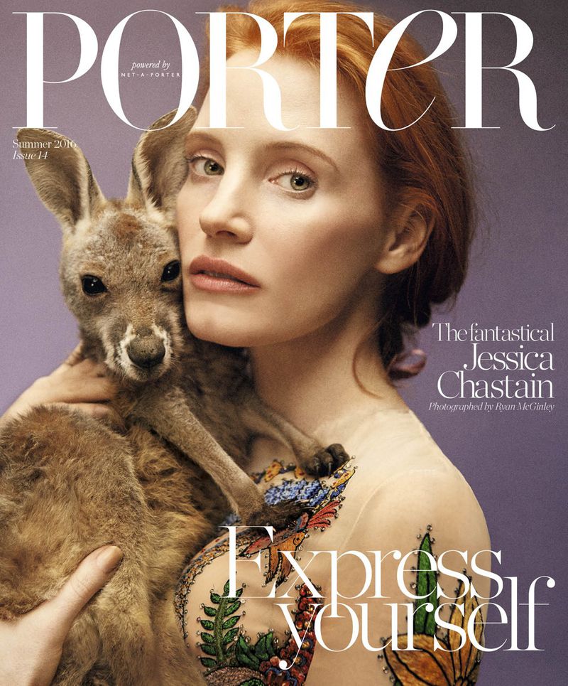PORTER magazine side cover Issue 14 Summer 2016