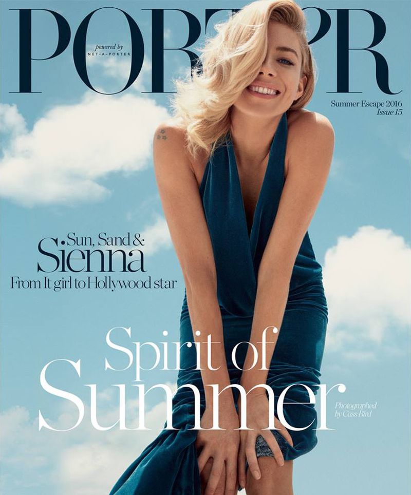 PORTER magazine side cover Issue 15 Summer 2016