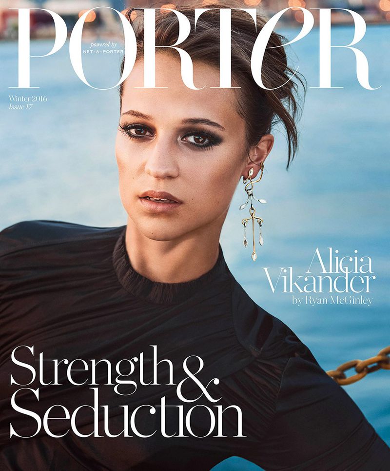 PORTER magazine side cover Issue 17 Winter 2016