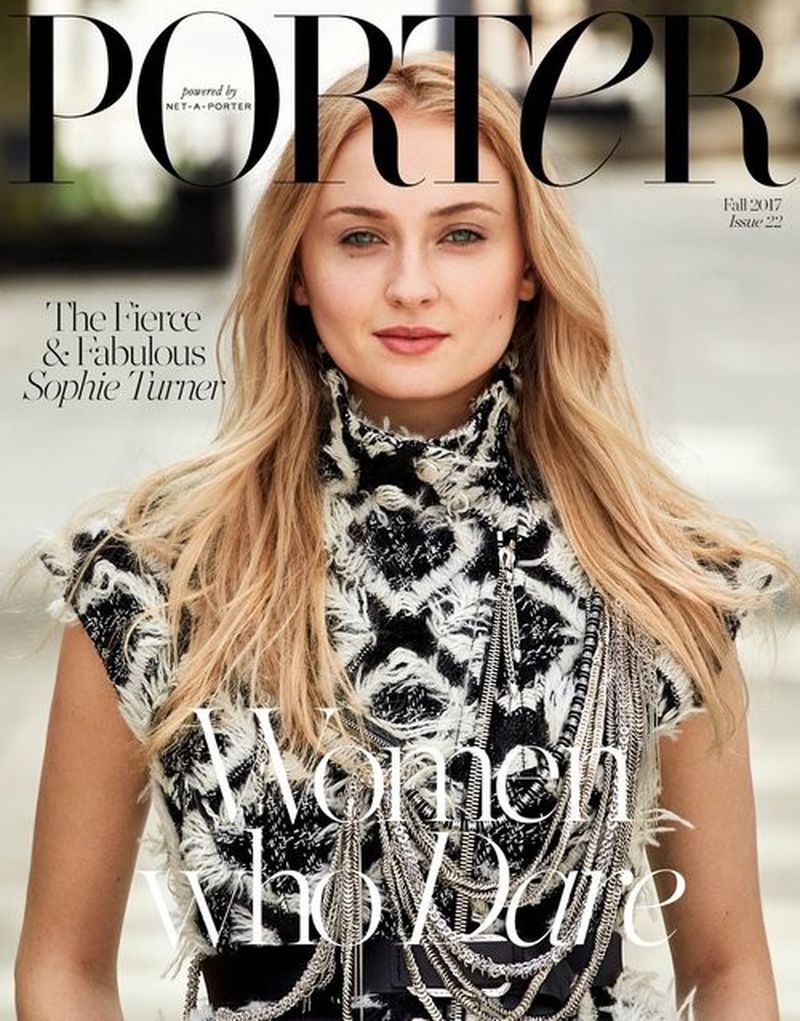 PORTER magazine side cover Issue 22 Fall 2017