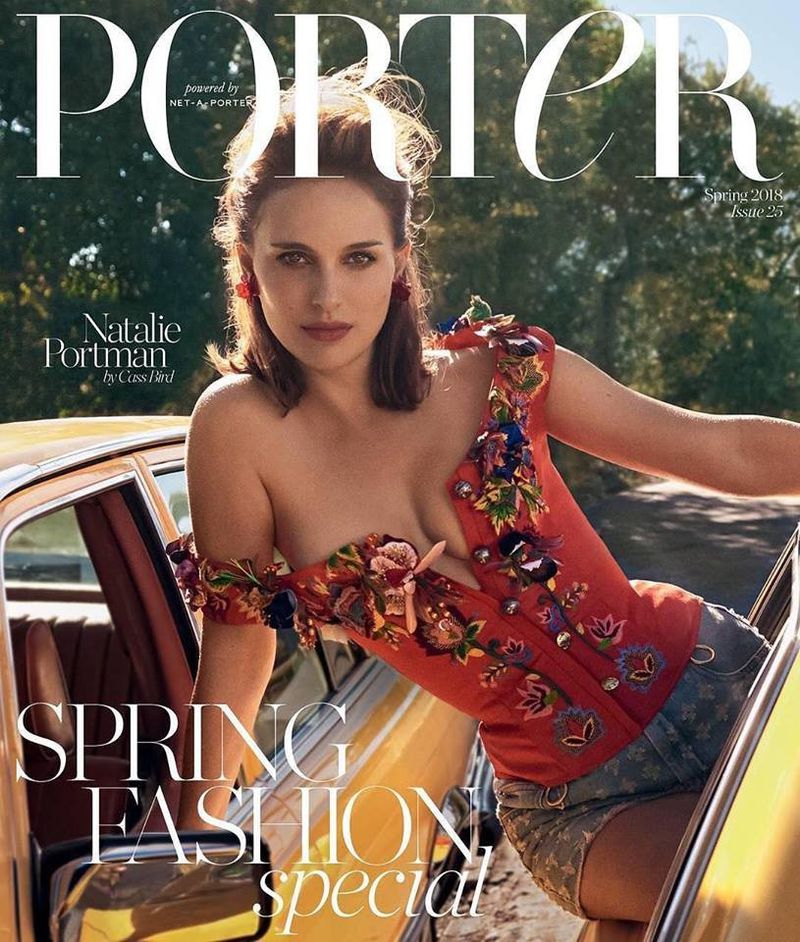 PORTER magazine side cover Issue 25 Spring 2018