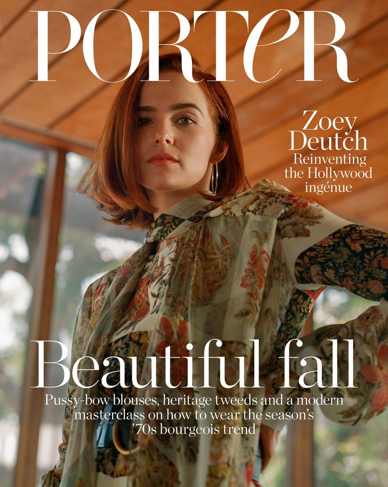 PORTER magazine side cover  September 2019