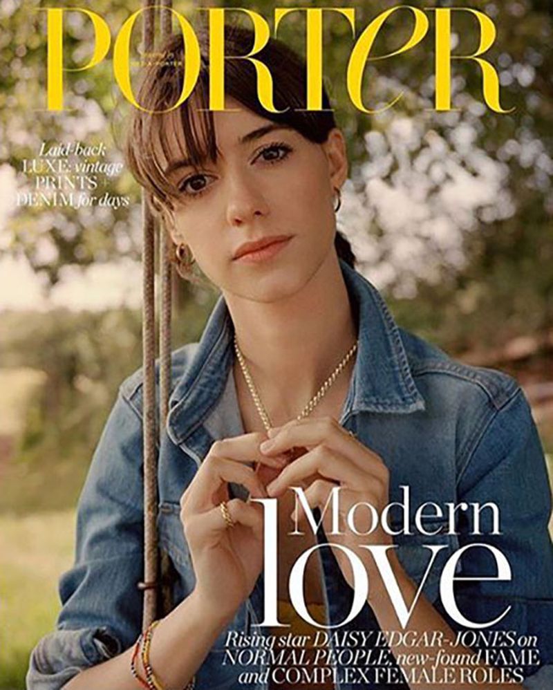 PORTER magazine side cover  June 2020