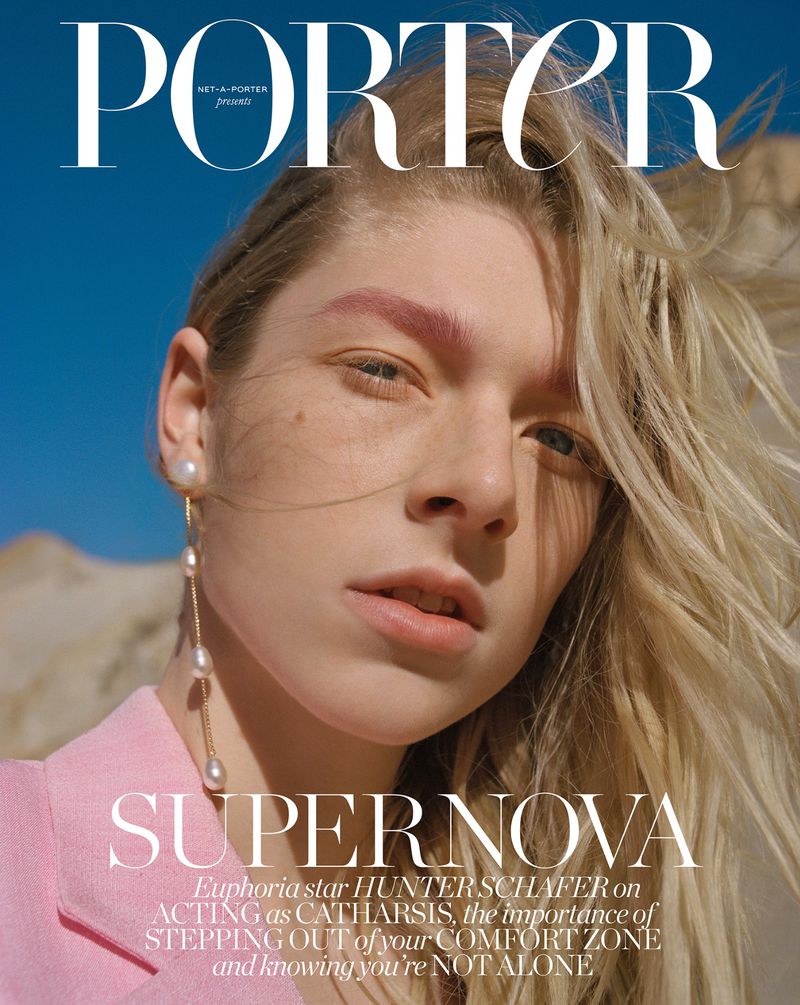 PORTER magazine side cover  January 2021