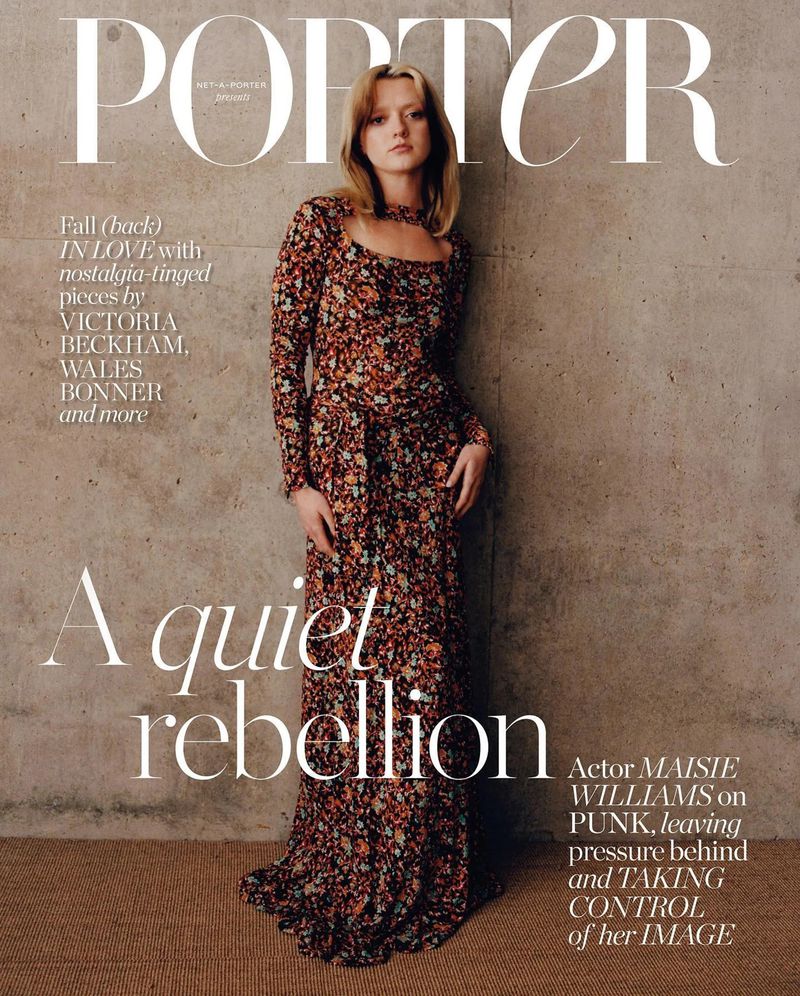 PORTER magazine side cover  May 2022
