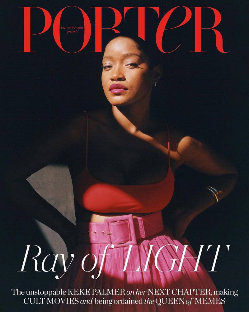 PORTER magazine side cover  October 2022