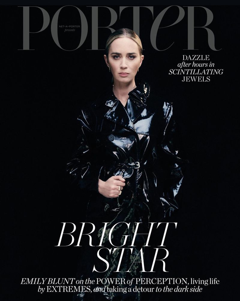 PORTER magazine side cover  November 2022