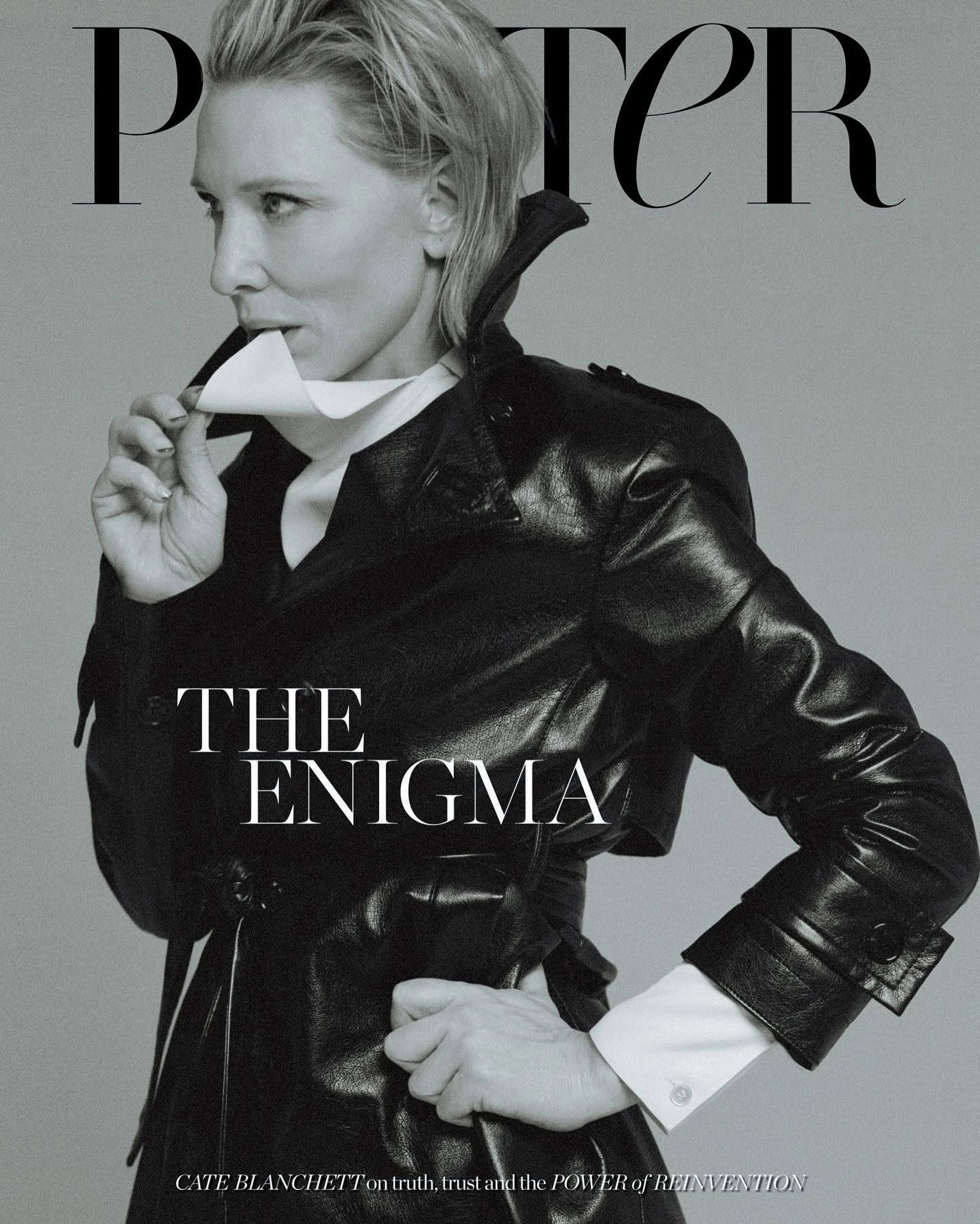PORTER magazine side cover  February 2025