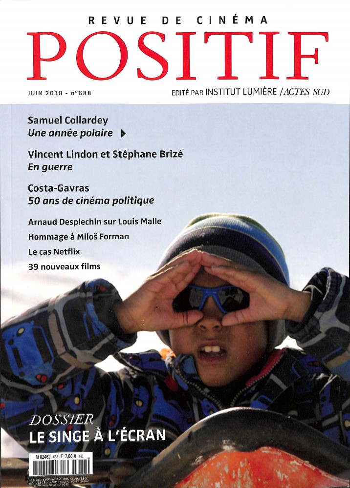 POSITIF magazine side cover Issue 688  June 2018