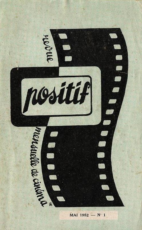 POSITIF magazine side cover Issue 1  1952