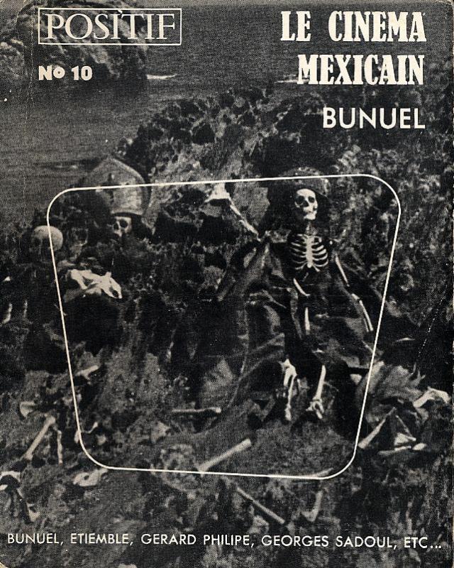 POSITIF magazine side cover Issue 10  1954