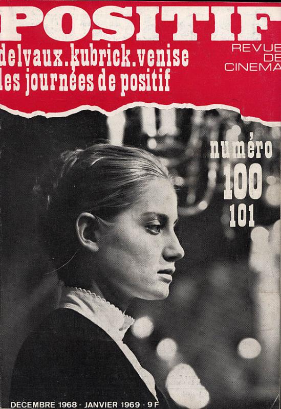 POSITIF magazine side cover Issue 100/101  1968