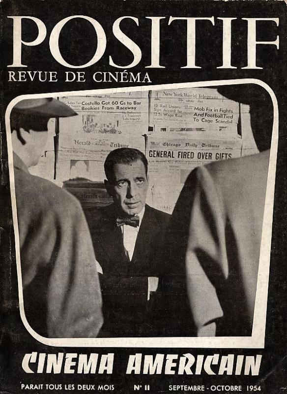 POSITIF magazine side cover Issue 11  1954
