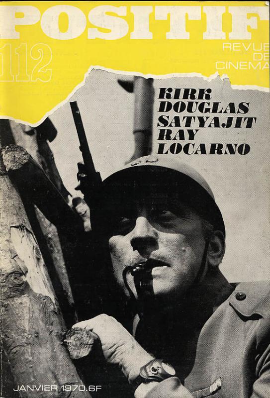 POSITIF magazine side cover Issue 112  1970