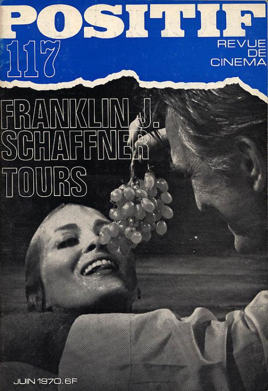 POSITIF magazine side cover Issue 117  1970