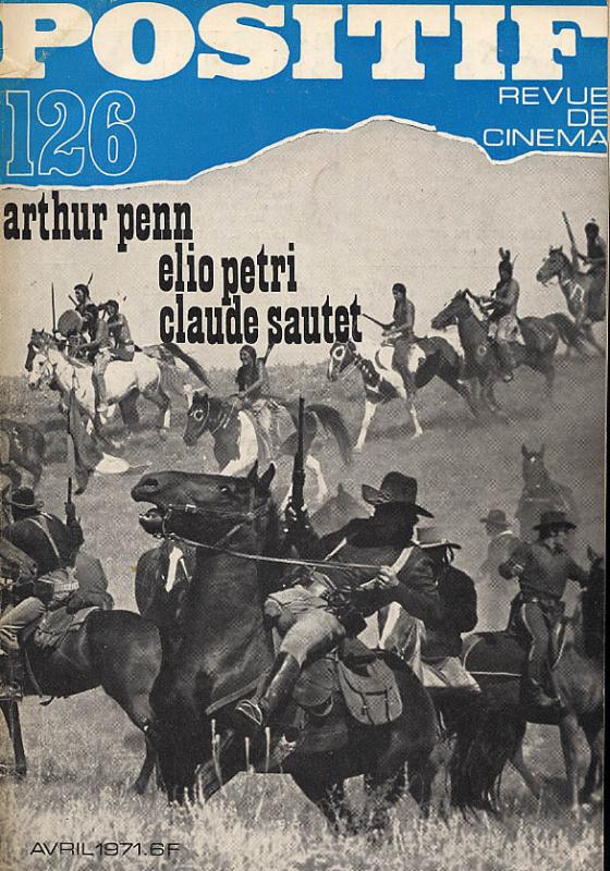 POSITIF magazine side cover Issue 126  1971