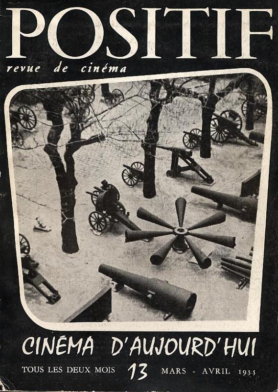 POSITIF magazine side cover Issue 13  1955