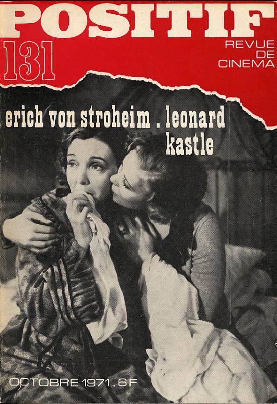 POSITIF magazine side cover Issue 131  1971