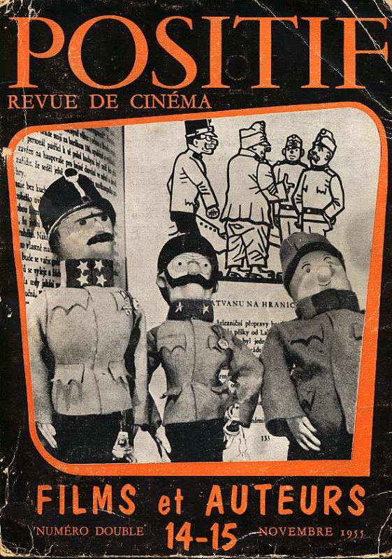 POSITIF magazine side cover Issue 14/15  1955