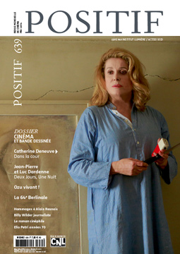POSITIF magazine side cover Issue 639 May 2014
