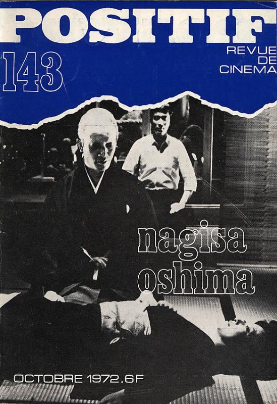 POSITIF magazine side cover Issue 143  1972