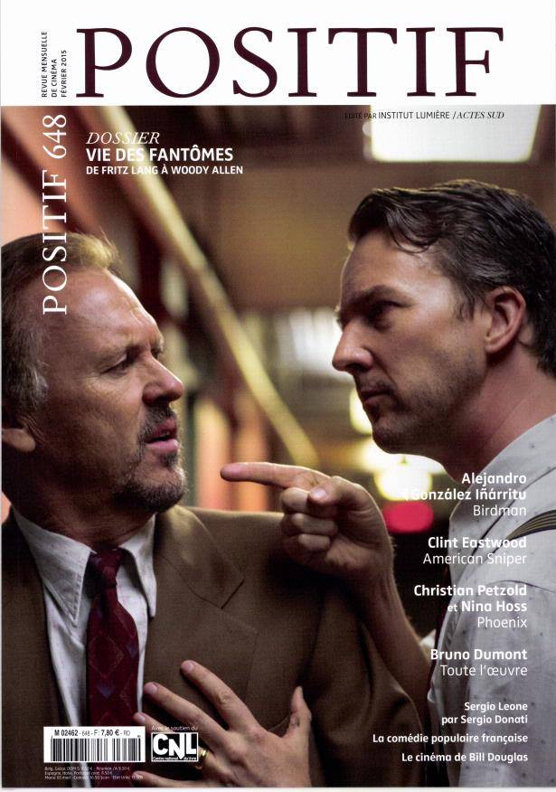 POSITIF magazine side cover Issue 648 February 2015