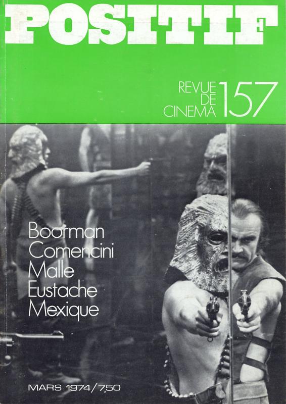 POSITIF magazine side cover Issue 157  1974