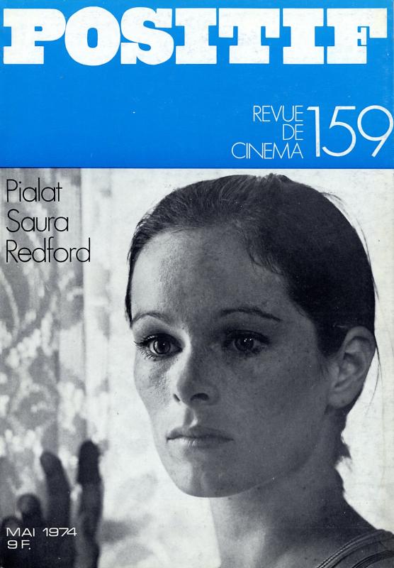 POSITIF magazine side cover Issue 159  1974