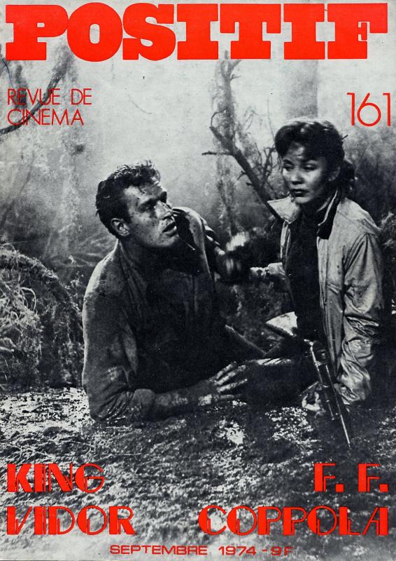 POSITIF magazine side cover Issue 161  1974