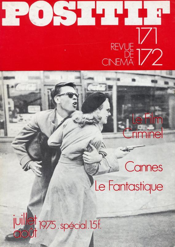 POSITIF magazine side cover Issue 171 July 1975