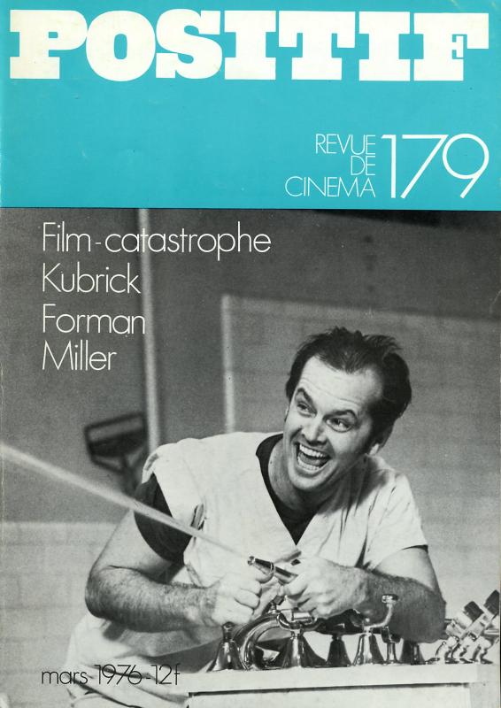 POSITIF magazine side cover Issue 179  1976