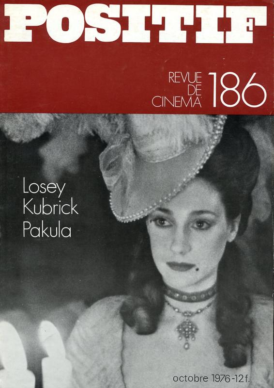 POSITIF magazine side cover Issue 186 October 1976
