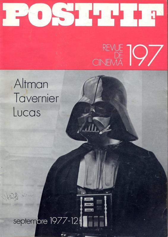 POSITIF magazine side cover Issue 197  1977
