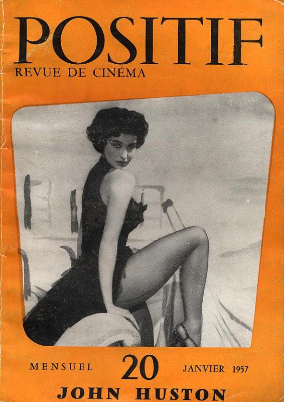 POSITIF magazine side cover Issue 20  1957