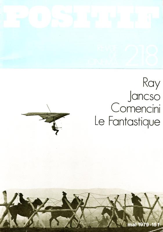 POSITIF magazine side cover Issue 218 May 1979
