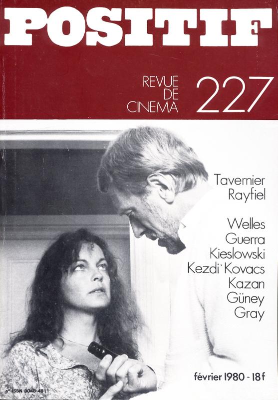 POSITIF magazine side cover Issue 227 February 1980