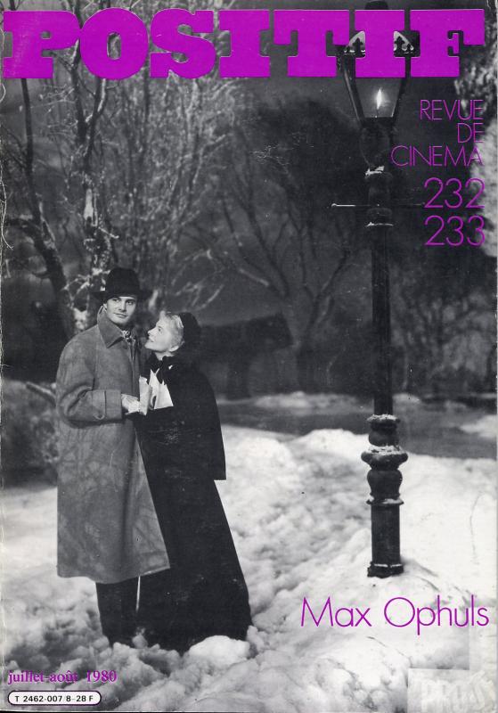 POSITIF magazine side cover Issue 232/233 July/August 1980