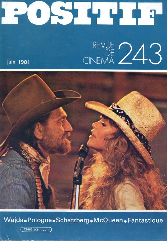 POSITIF magazine side cover Issue 243 June 1981