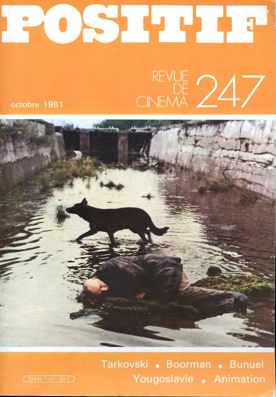 POSITIF magazine side cover Issue 247 October 1981