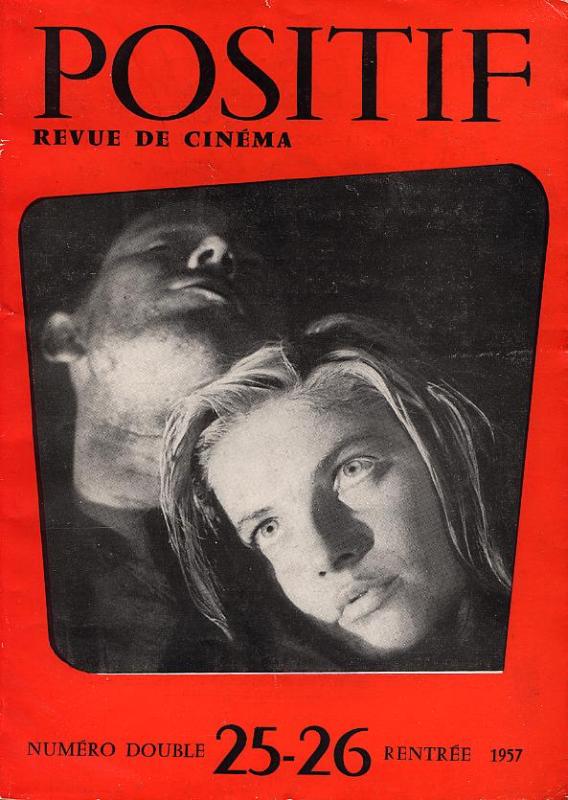 POSITIF magazine side cover Issue 25/26  1957