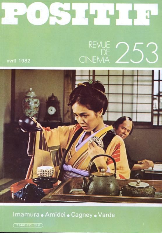 POSITIF magazine side cover Issue 253 April 1982