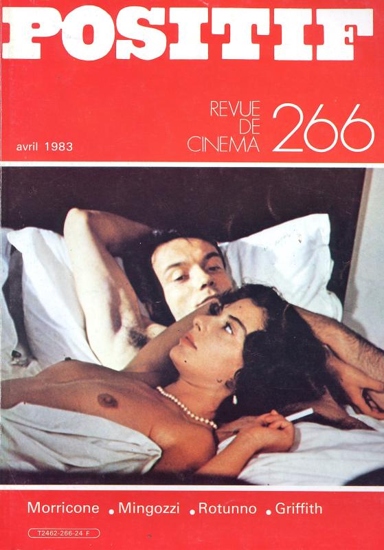 POSITIF magazine side cover Issue 266 April 1983