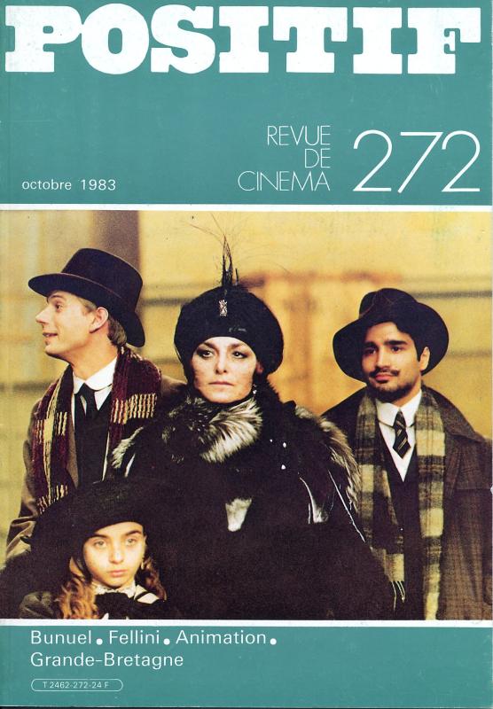 POSITIF magazine side cover Issue 272 October 1983