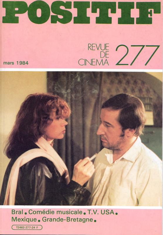 POSITIF magazine side cover Issue 277 March 1984