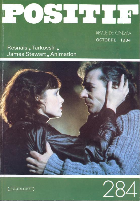 POSITIF magazine side cover Issue 284 October 1984