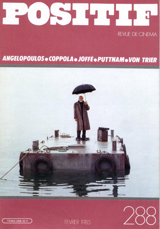 POSITIF magazine side cover Issue 288 February 1985