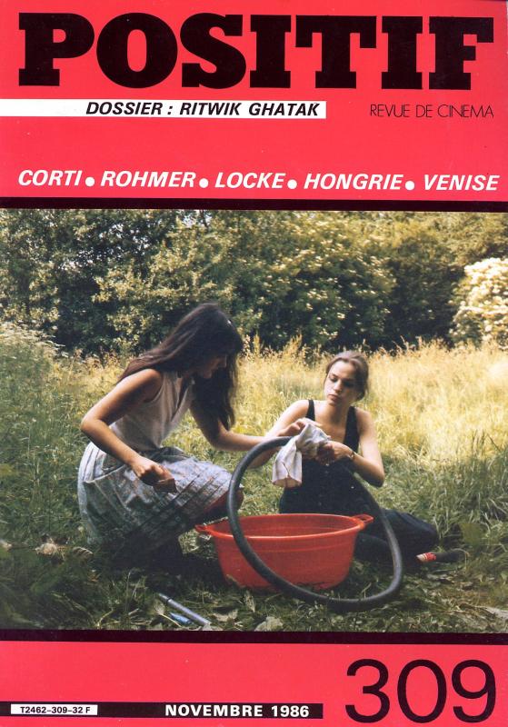 POSITIF magazine side cover Issue 309 November 1986