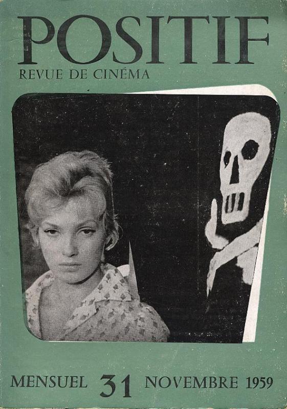 POSITIF magazine side cover Issue 31  1959