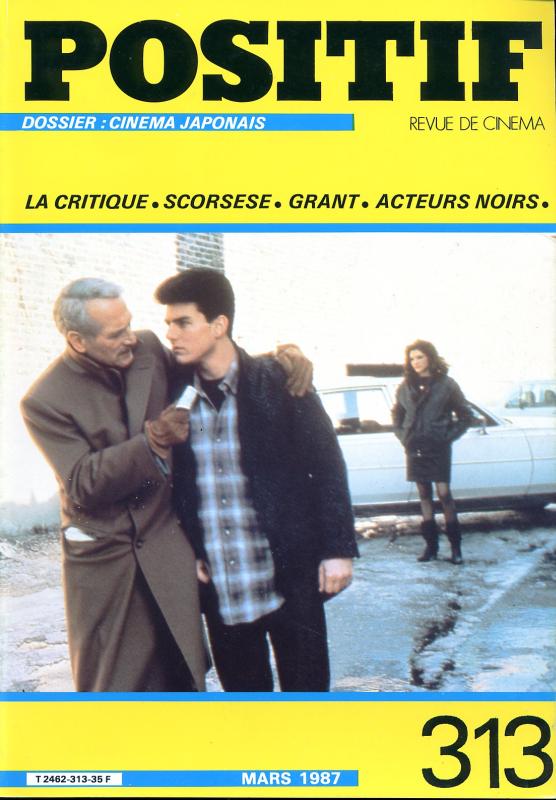 POSITIF magazine side cover Issue 313 March 1987